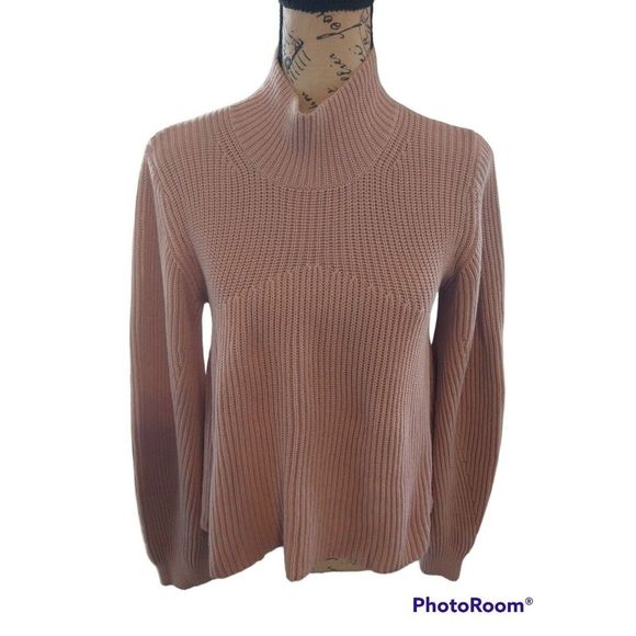 525 turtleneck medium sweater Boho Feminine Blush - Picture 1 of 10
